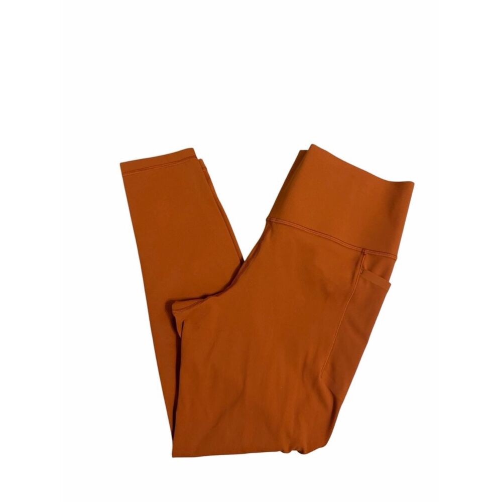 Athleta Burnt Orange Leggings(Size Large) - Picture 2 of 11